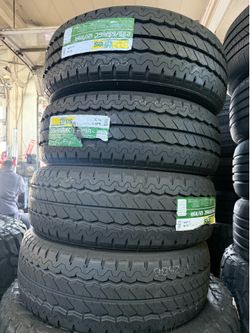 🚨🚨vendo set de Llantas C 235 65 16 TBB tires de carga