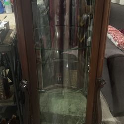 Antique Glass Stand
