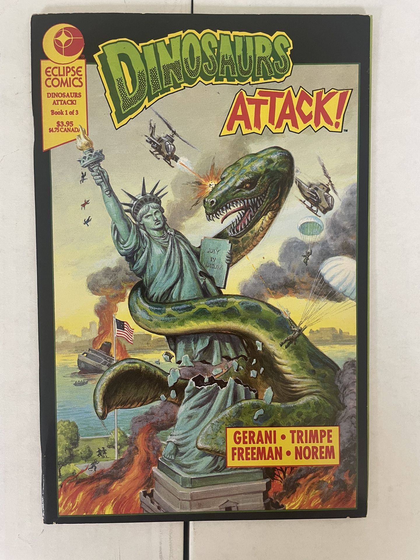 Dinosaurs Attack! #1- Eclipse comics 