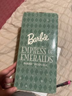 Empress of Emeralds Barbie Resin Egg 