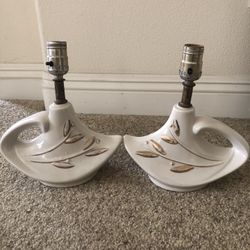 Pair Of Vintage Table Lamps