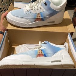 Kitowears “Mother Mary Tribus” Jordan 3s