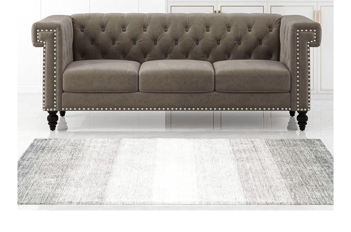 New Chesterfield Style Sofa Velvet 82”