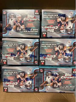 2025 Topps Chrome Football Hangers and Blasters