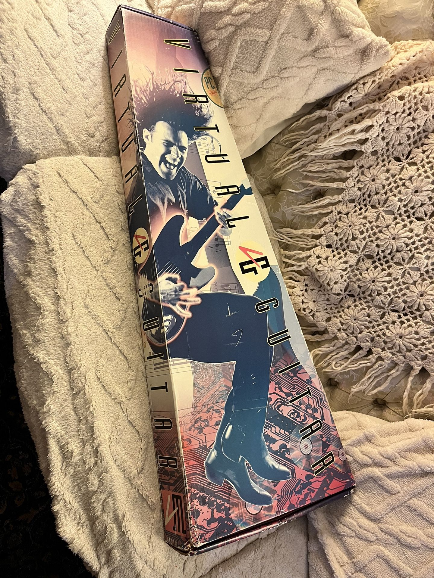 Vintage Virtual Guitar 1994 In Box (Untested)