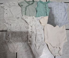 7 Baby Bodysuit 3-6 Months snap closures