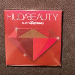 HUDA Beauty Ruby Obsessions Eyeshadow Palette · 9 Shades · MSRP $27