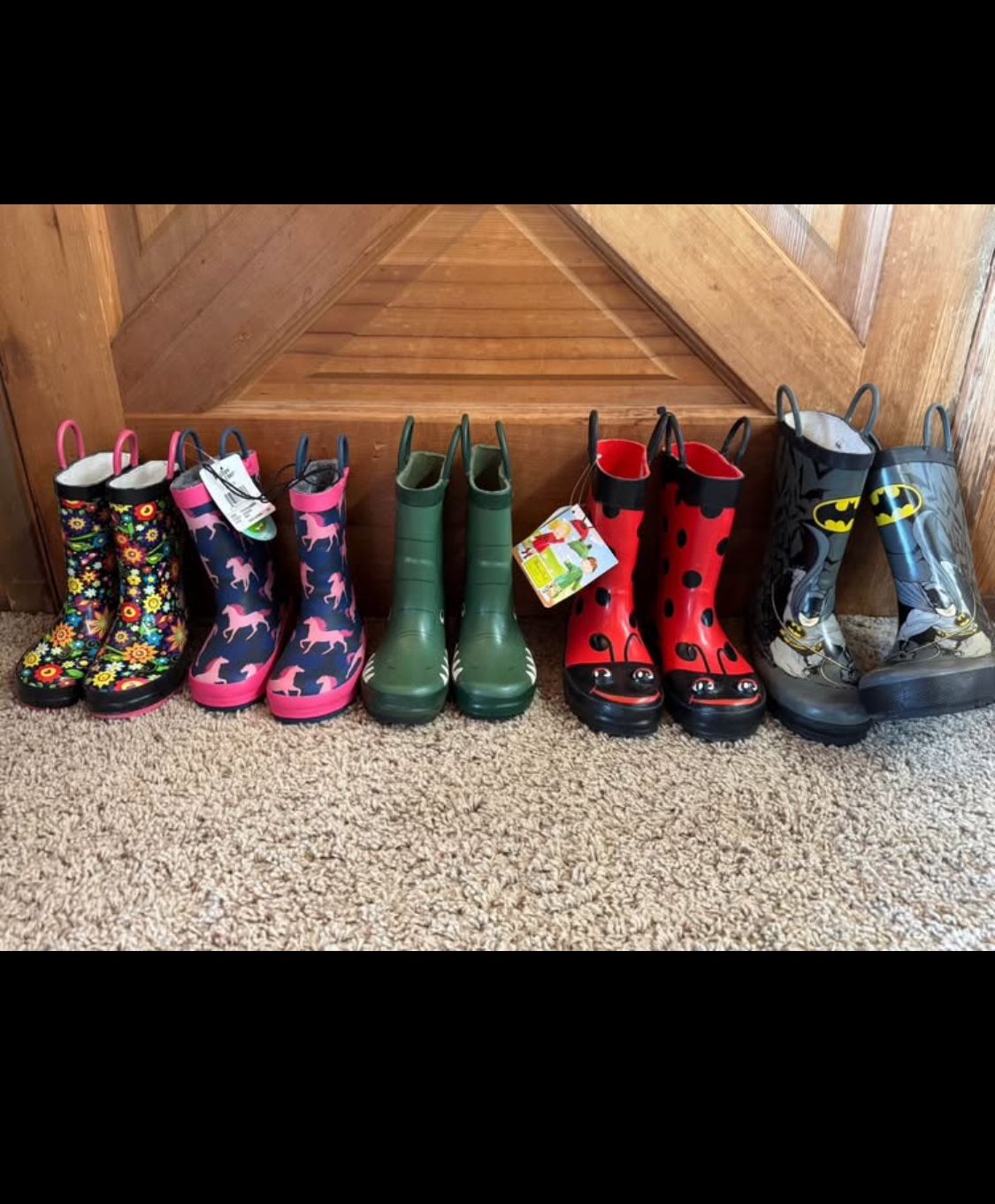 Rain Boots- Kids 8-13