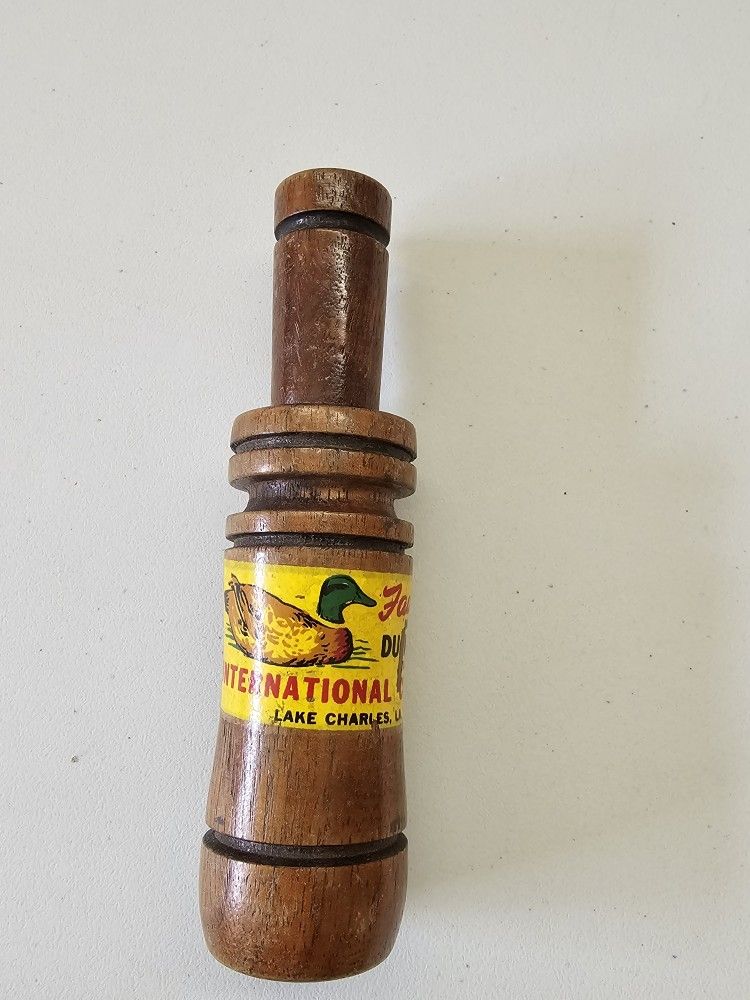 Vintage Faulk's Wa-33 Duck Call