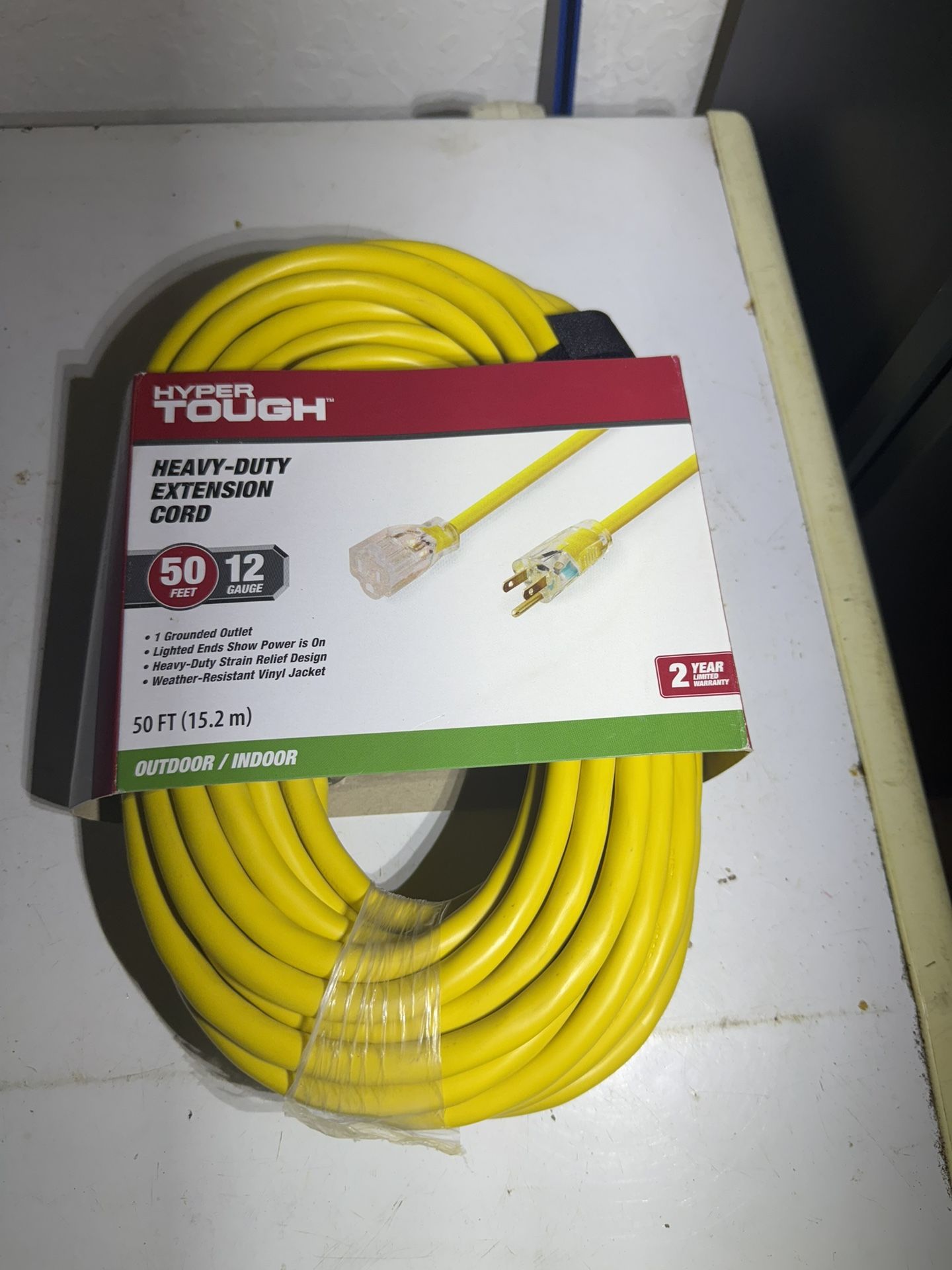 New heavy duty 50’ 12awg Gauge Extension Cord
