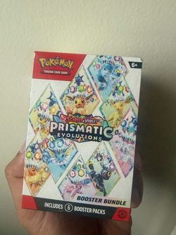 Pokemon prismatic evolutions booster bundle