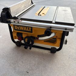Dewalt Table Saw 10 Inches 