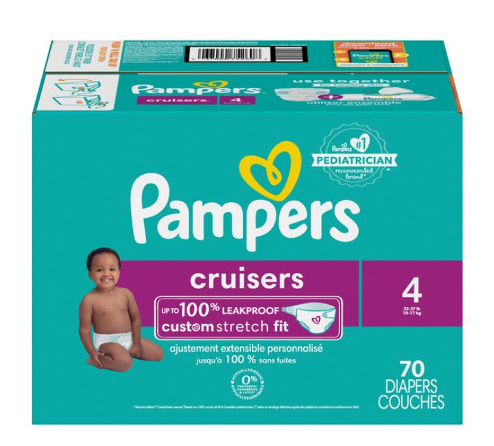 Pampers Sz 3 & 4