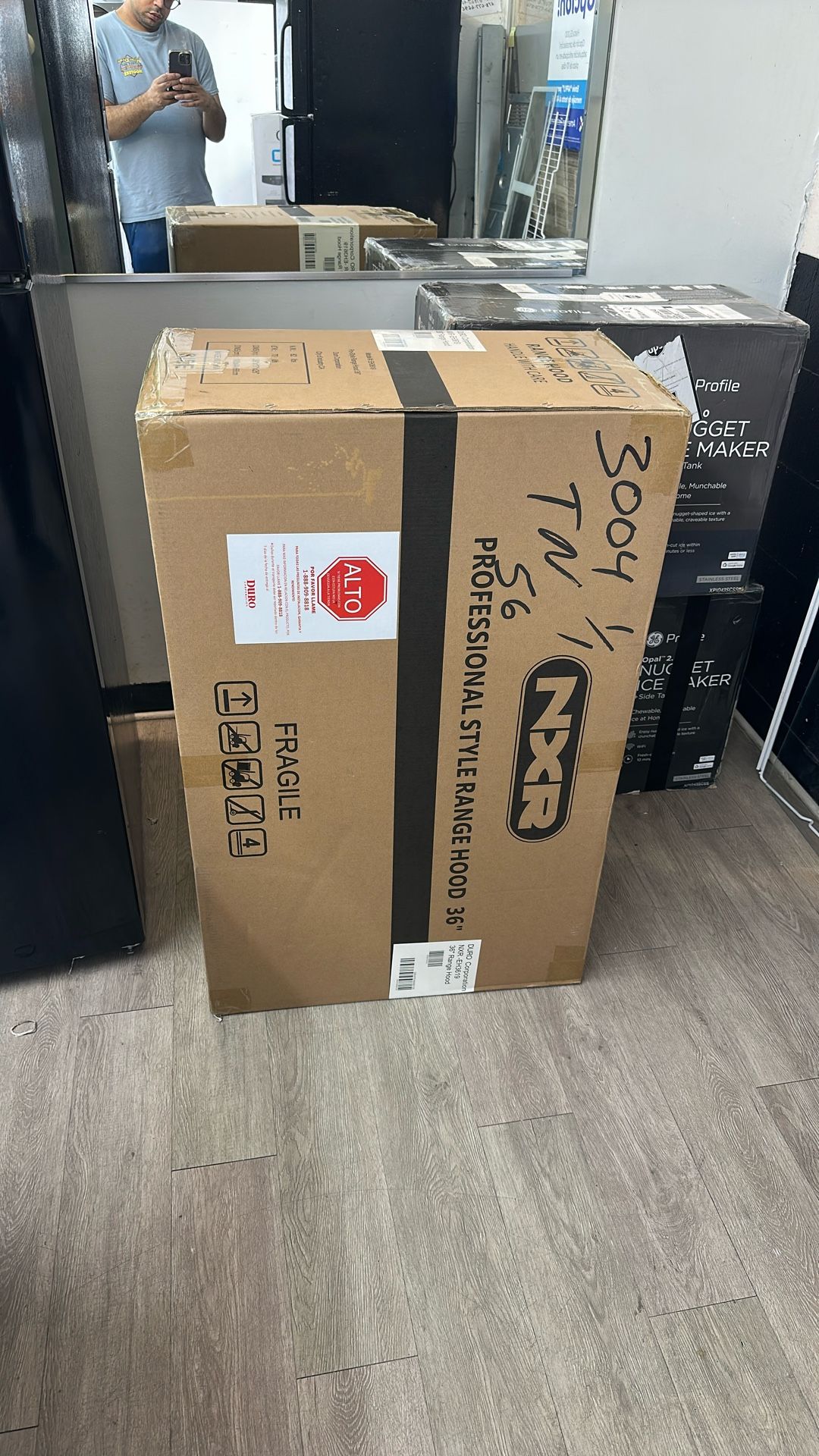 NXR Range Hood Professional Style 36”