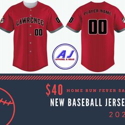 New Custom Baseball Jersey On Sale Now!