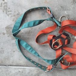 Safety Harness Full Body Harness Fall Protection with Side Rings and Dorsal D-Rings 380 lbs. Maximum Weight