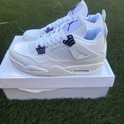 Jordan 4 Purple Metallic 