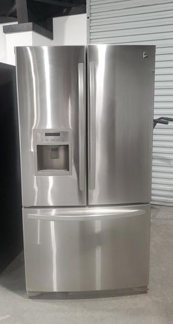 Kenmore 3-Door Stainless Steel Fridge
