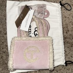NWT UGG x Telfar Pink Crossbody Bag