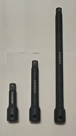 Korr 1/2'' Dr Impact Extension Set