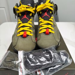 Jordan 6 retro Travis Scott  Sz 10