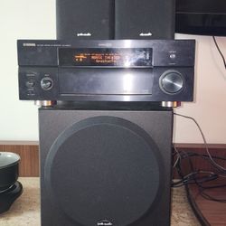 Complete Yamaha Polk Audio system