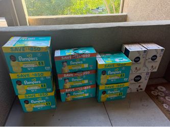 Baby Pampers/ Diapers Multiple sizes and Brands