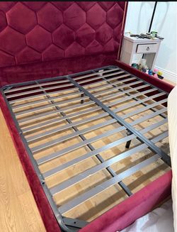 First come first serve cal king bed frame $90