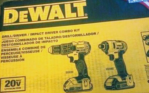 Dewalt Drill Impact Combo