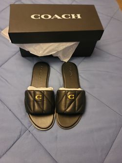 Brand New Ladies Coach Sandals Size 7