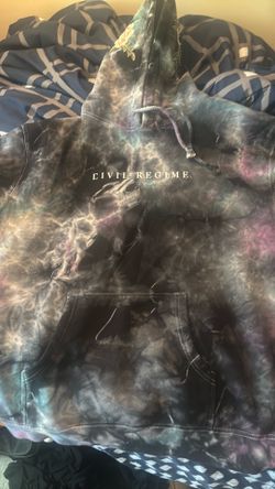 Civil regime thunderstorm hoodie medium