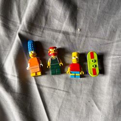 Lego Simpson mini figures