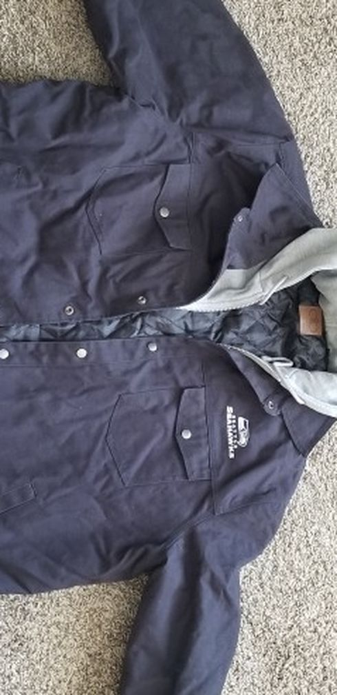 Seattle Seahawks lined hooded jacket XXL