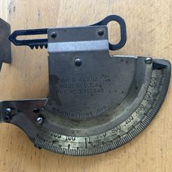 Vintage KD Tools No. 2112 Disc Brake Rotor Thickness Gauge. 