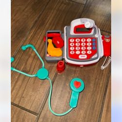 Pretend play register & stethoscope