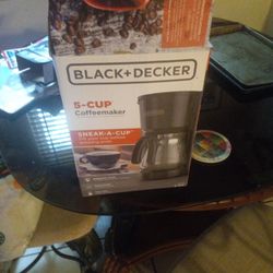 5 Black & Decker 5 Cup Coffee Maker Never Use