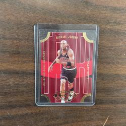 Michael Jordan Upper Deck Fastbreak Two Connections Card # FB23 