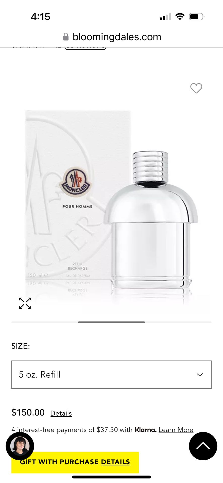 Moncler Pour Homme Eau De parfum (men’s Fragrance)