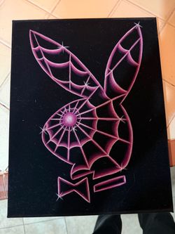 Velvet playboy painting
