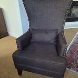 Upholstered Wingback Chairs