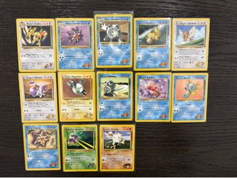 Vintage Pokemon Gym Trainers