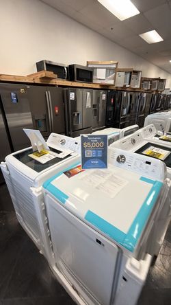 New Washer & Dryer set with factory warranty!