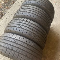 Full Set Tires 245 45 18 New