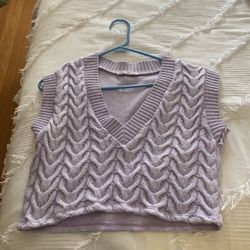 zara sweater vest