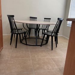 Dining Table With 6 Chairs 