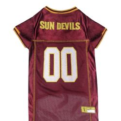 New Pets First Licensed NCAA Mesh Jersey For Dogs Arizona State Sun Devils