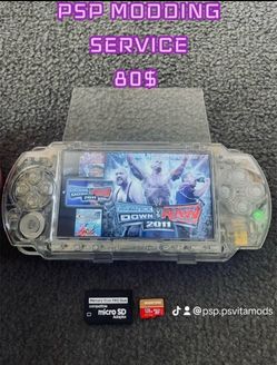 128GB Micro SD Memory card for psp 1000 2000 & 3000 (Read description)
