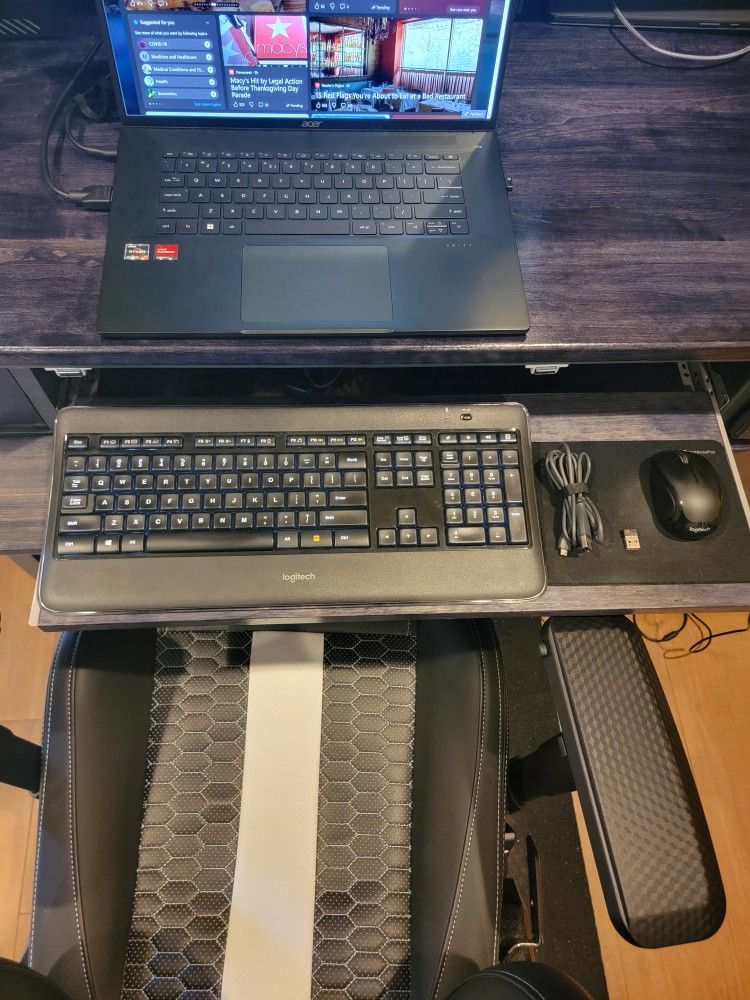 Keyboard and Mouse Combo | Logitech K800 wireless Keyboard + Mouse