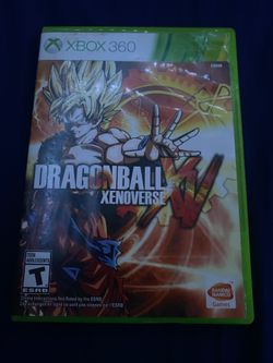 Dragon ball xenoverse XV -for Xbox 360