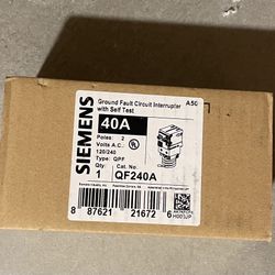 40 Amp GFCI Siemens Breaker 